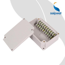 Saip Saipwell ABS Высококачественные 10-контактные клеммы IP66 Водонепроницаемая электрическая клеммная коробка